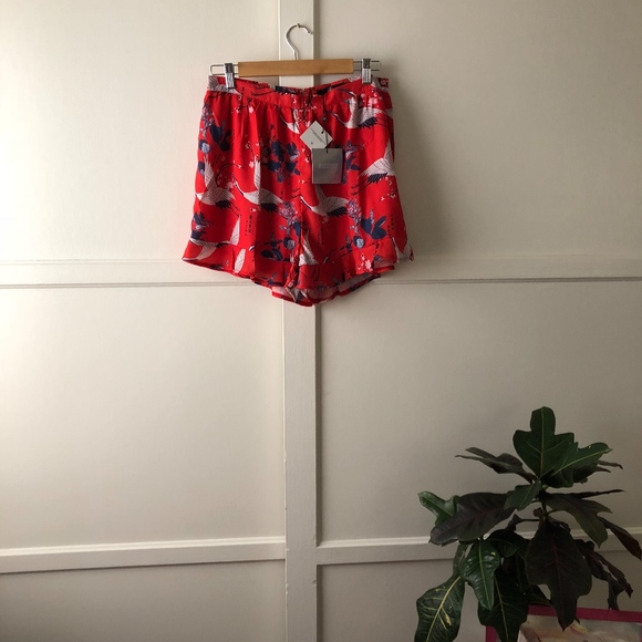 BOGO50% Missguided Oriental Print Shorts - Picture 3 of 5